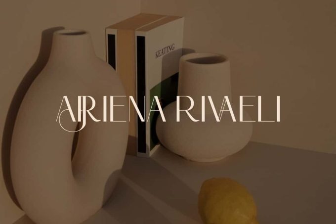 Ajriena Rivaeli Font - Image 9