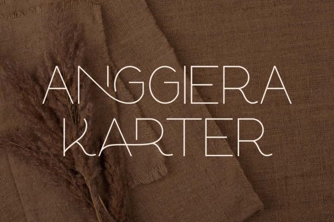 Anggiera Karter Font - Image 9
