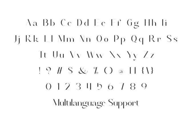 Fascia Jamie Font - Image 4