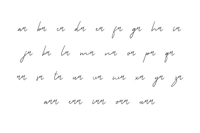 Neline Fiorena Font - Image 7
