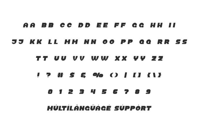 Bromo Circuit Font - Image 5