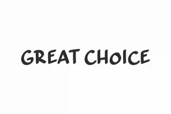 Great Choice Font