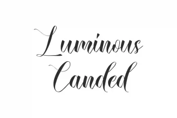 Luminous Canded Font