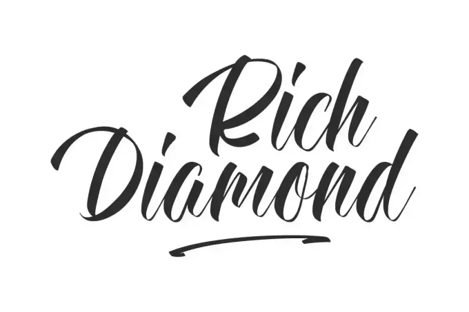 Rich Diamond Font