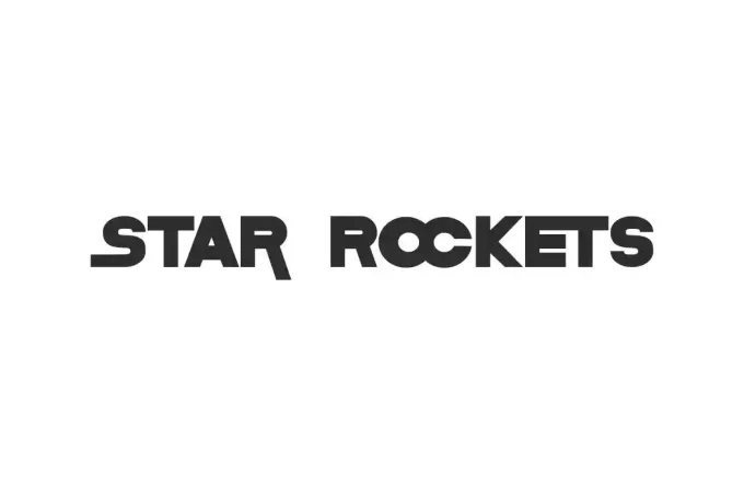 Star Rockets Display Font