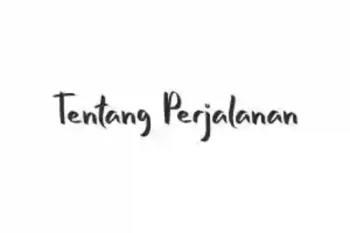 Tentang Perjalanan
