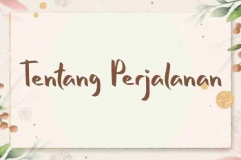 Tentang Perjalanan