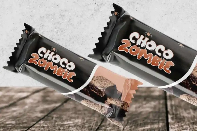 Zombie Food Font