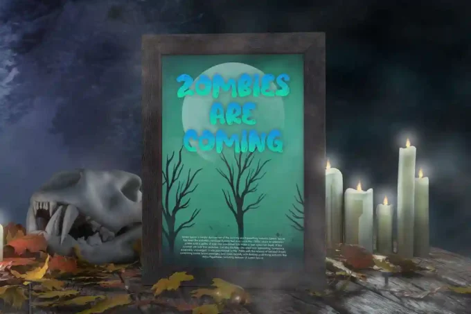 Zombie Food Font