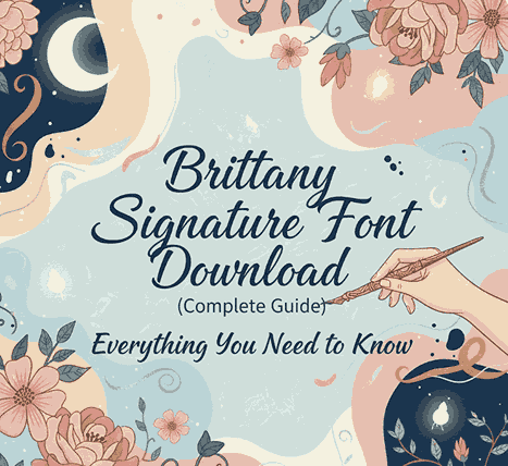 Brittany Signature Font Download