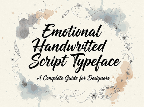 Emotional Handwritten Script